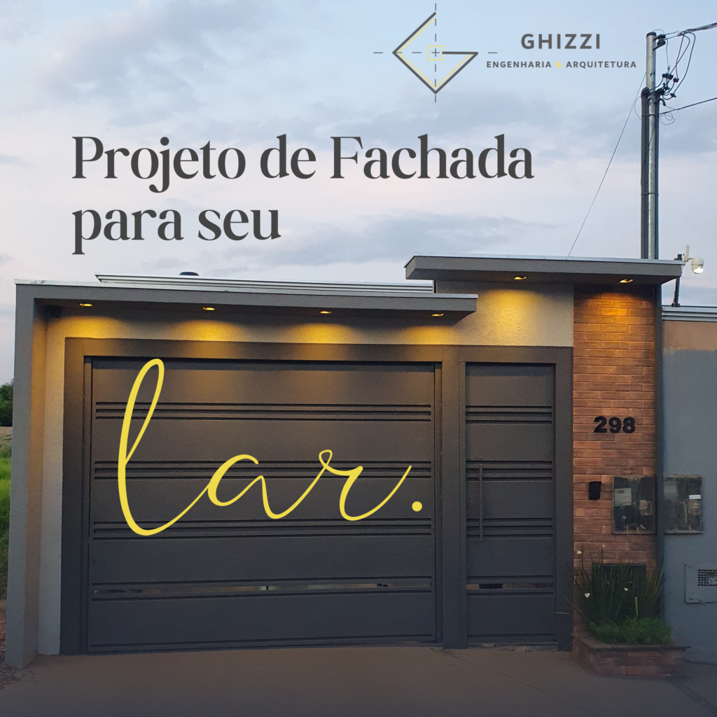 projeto de fachada para seu lar