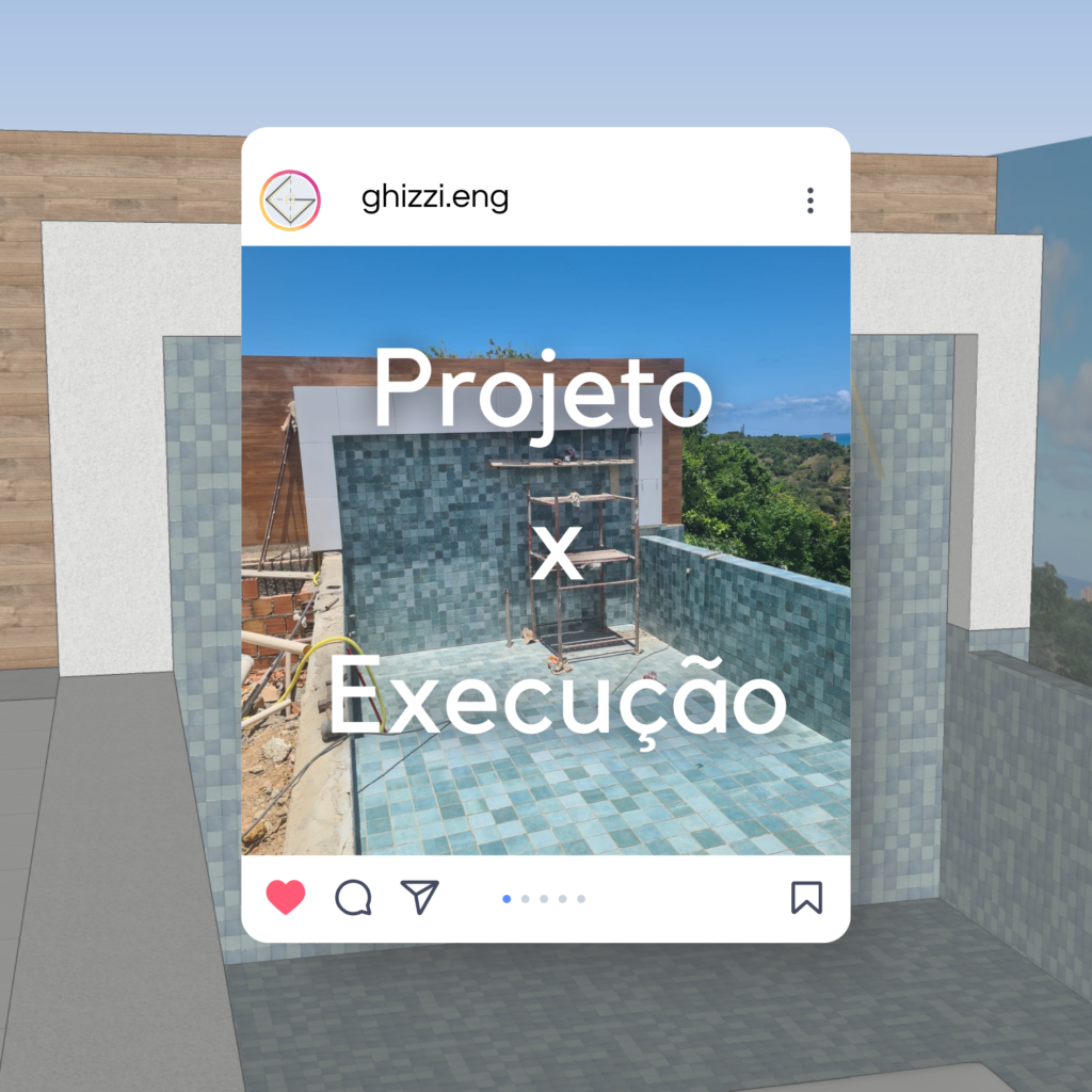 projeto para piscina borda infinita